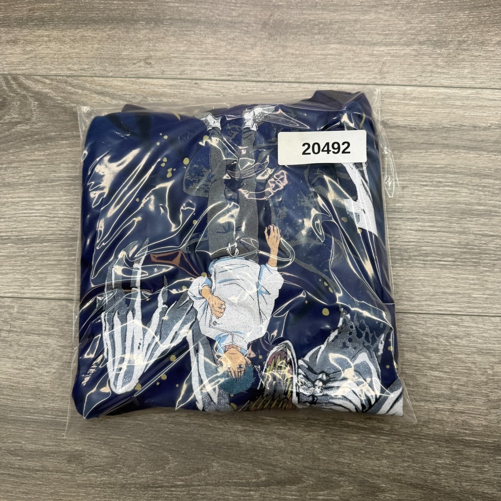 Crunchyroll Jujutsu Kaisen Yuta Rika Shirt Men Medium Blue Tie Dye Anime Cartoon - Picture 10 of 10